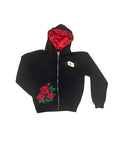 “Love letter” zip-up hoodie