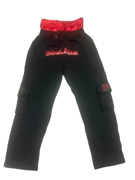 “Love letter” cargo sweats