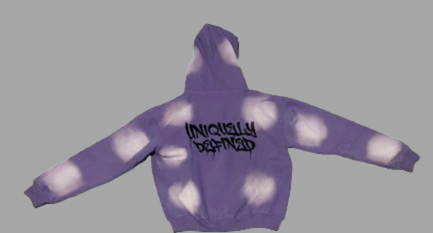 Lavender Uniquely defined zip-up (PRE ORDER)