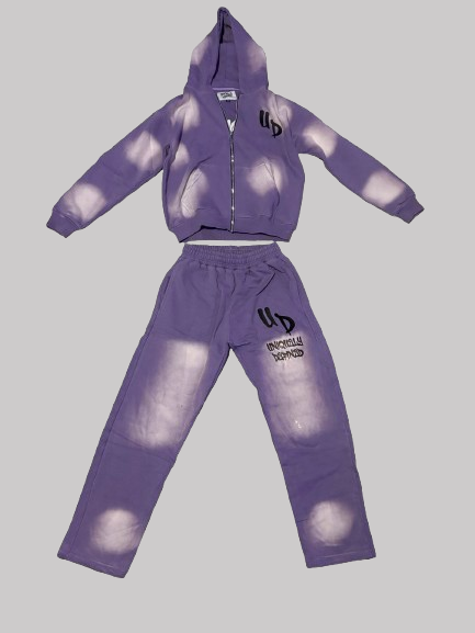 Lavender Uniquely defined zip-up (PRE ORDER)