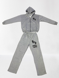 Gray Uniquely defined zip-up (PRE ORDER)